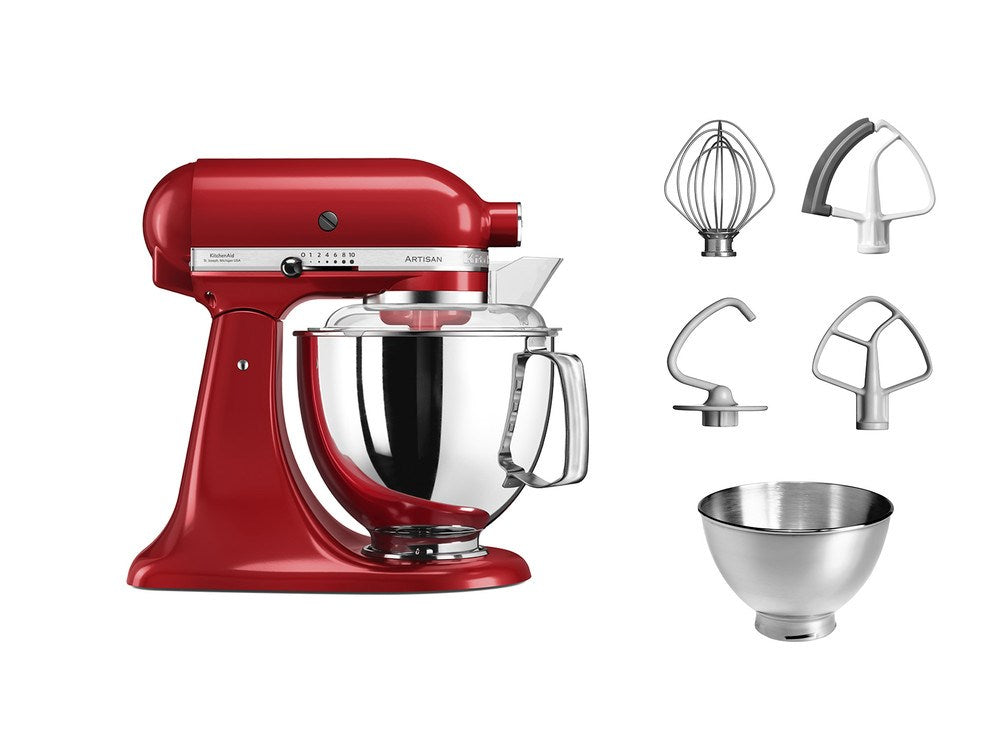KitchenAid Artisan 5KSM175PS Stand mixer 300 W Red