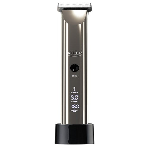 Adler Hair Clipper Silver 60W 5 Speeds Rechargeable AD 2834