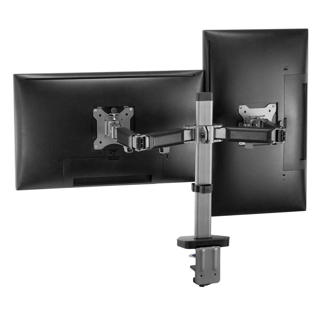 Built-in Bracket for Two Deluxe Ergo Office Monitors 17-32 inch Max 9 kg ER-449