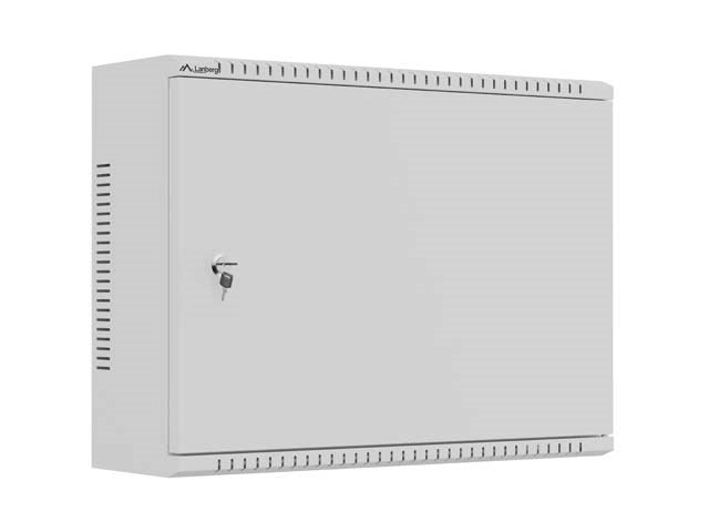 SZAFA INSTALACYJNA TPR 10  & 19  Z PŁYTĄ MESH 560X420X180 SZARA LANBERG (ZŁOŻONA)