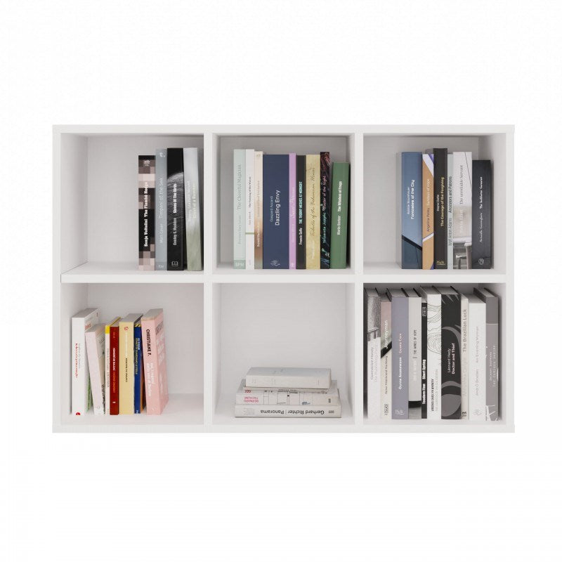 MALAX MINI 2X3 White Bookcase