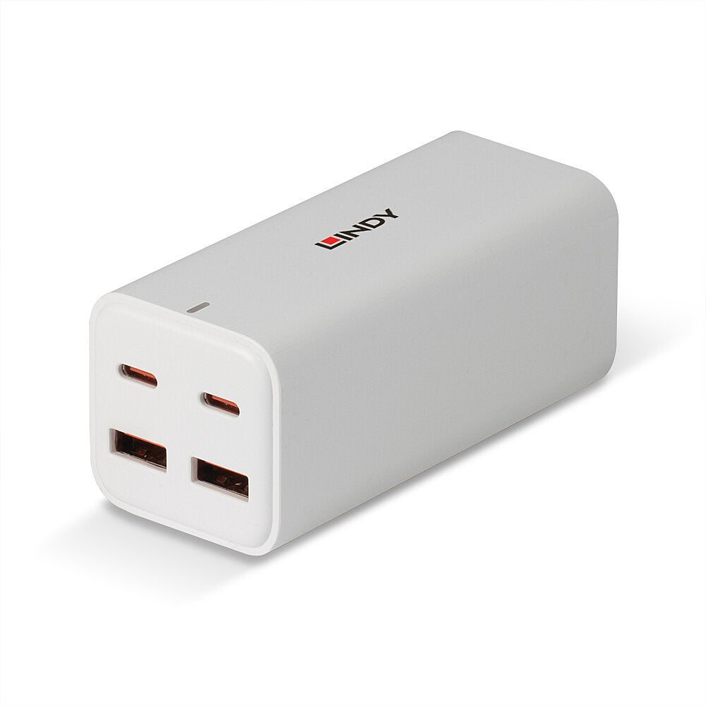 Lindy 100W 4-Port USB GaN Fast Charger Multiport-Ladegerät (73441) (73441)
