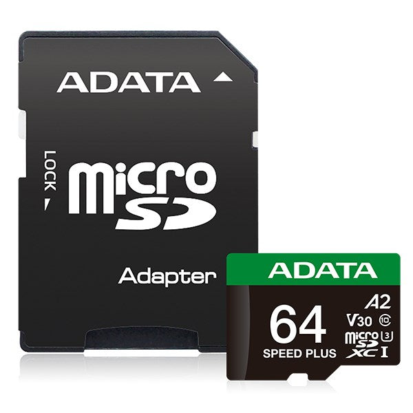 ADATA Speed Plus 64 GB MicroSDXC Class 10