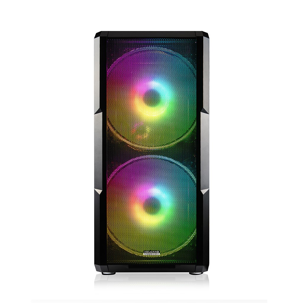 Modecom AMIRANI ARGB Midi Tower PC Case - Black - ATX/ITX/micro ATX (AT-AMIRANI-PG-10-000000-0002)