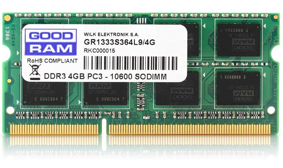 Goodram Memory Module 4 GB DDR3 1600 MHz PC3-12800