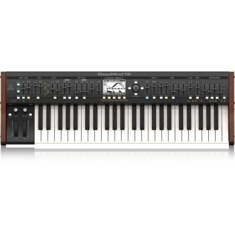 Behringer DEEPMIND 12 Analog Synthesizer - 49 Keys, 12-Voice Polyphony - USB, MIDI