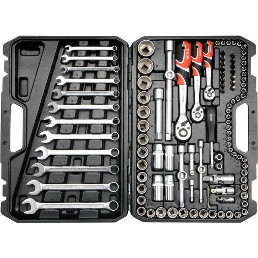 Yato Mechanics Tool Set 111 Tools YT-38831