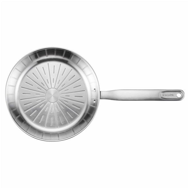 High-Quality 18/10 Stainless Steel Frying Pan - 24 cm - Ideal for High-Temperature Cooking 18/10-Edelstahl