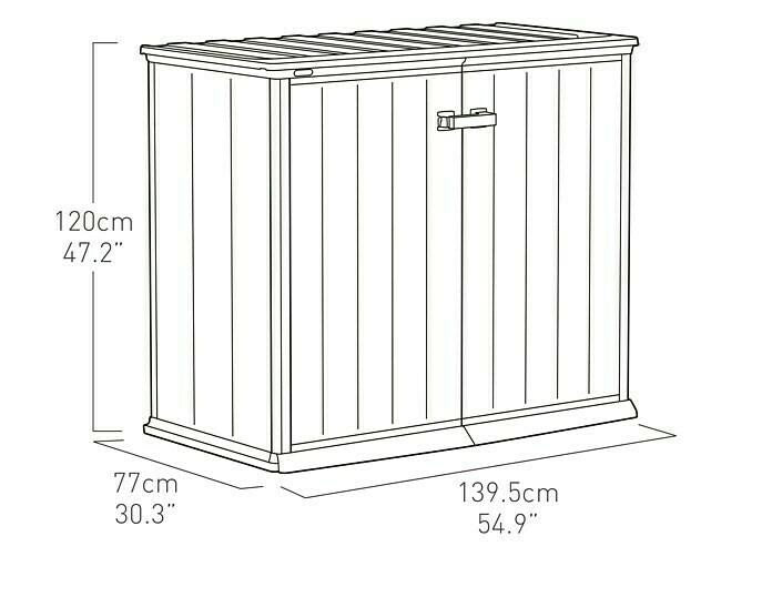 Keter 17204254 garden shed