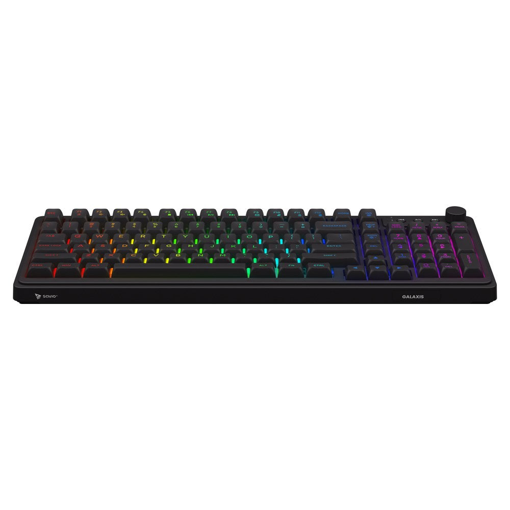 Savio Galaxis Gaming Keyboard USB QWERTY US Black