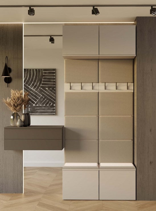 TOP E SHOP HAGA II 2W Cashmere Wardrobe 1650x780x440 mm