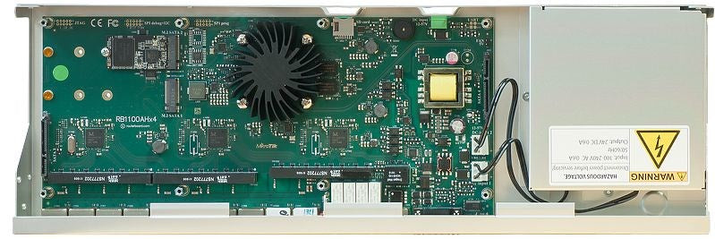Mikrotik RB1100AHx4 Dude Edition Wired Router Silver