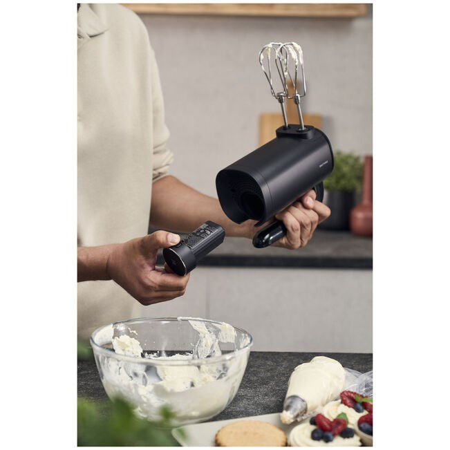 ZWILLING XTEND Cordless Hand Blender Set with Battery, Black