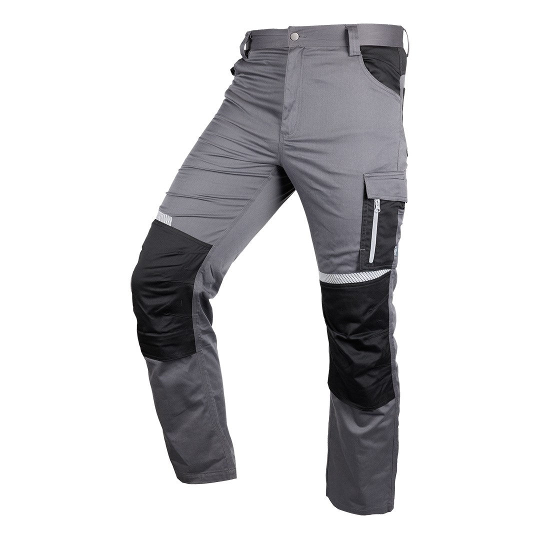 Spodnie robocze Mix&Match  szaro-czarne  rozmiar M