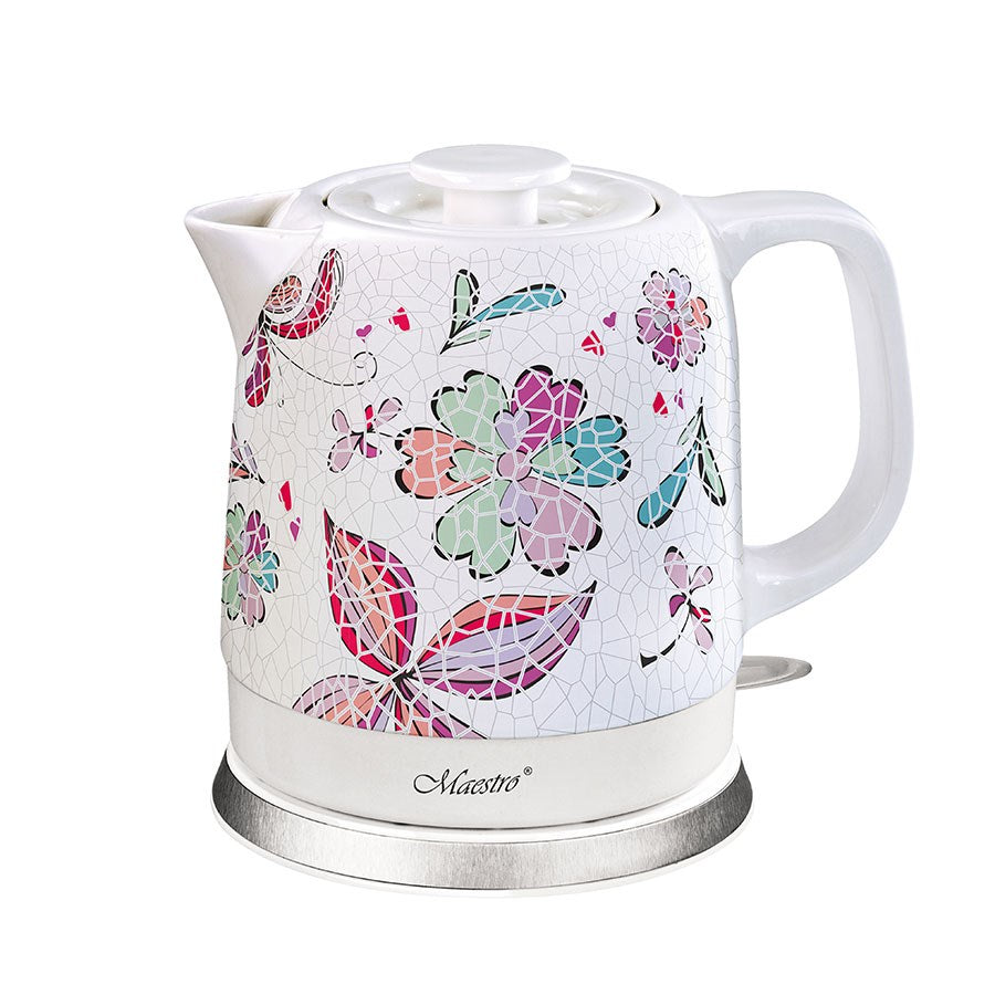 Ceramic Electric Kettle MAESTRO MR-068 1.5 L 1500W (MR-068-FLOWERS)