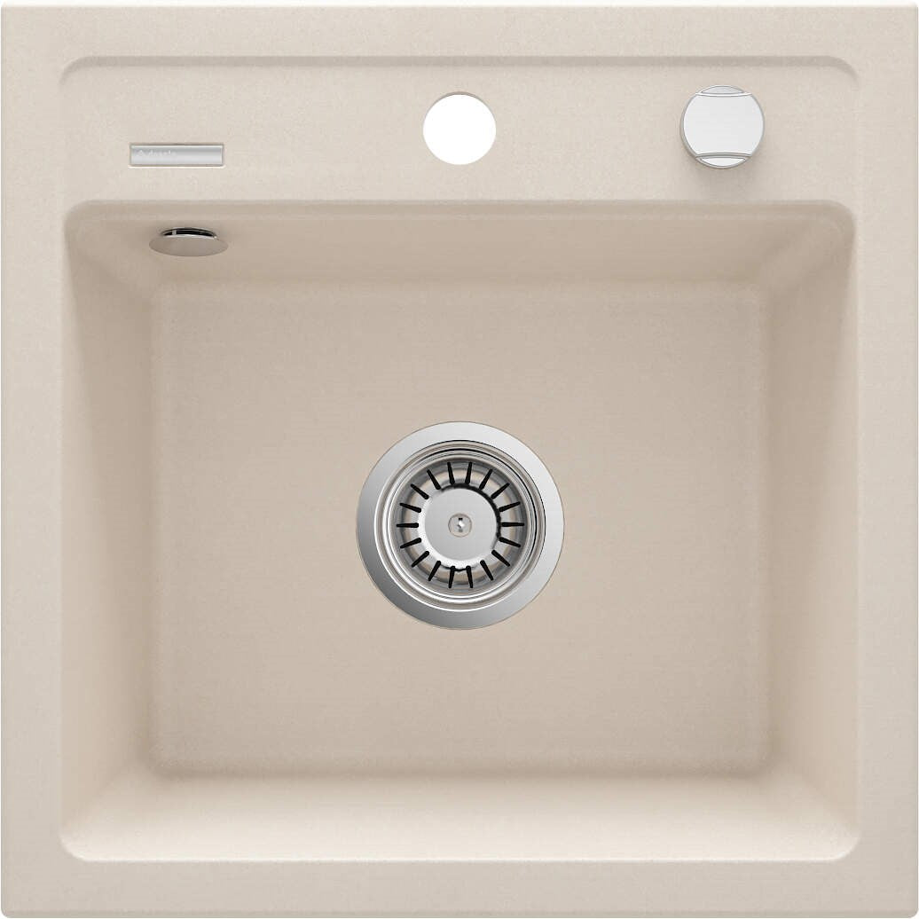 Deante Zorba Granite Sink 1-Bowl Beige