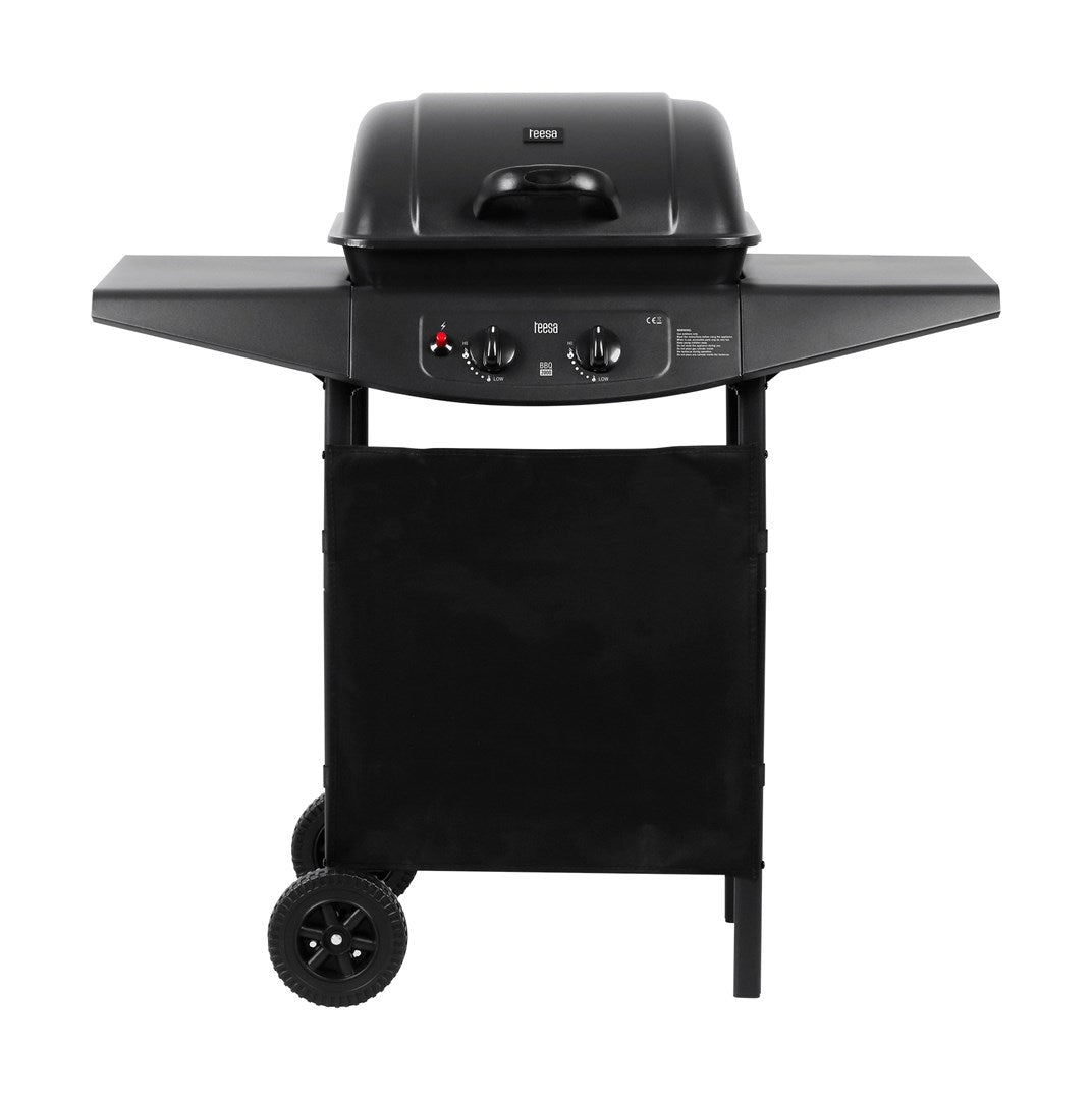 teesa Gas Barbecue - 2 Burners - 5000W - Model TSA0080