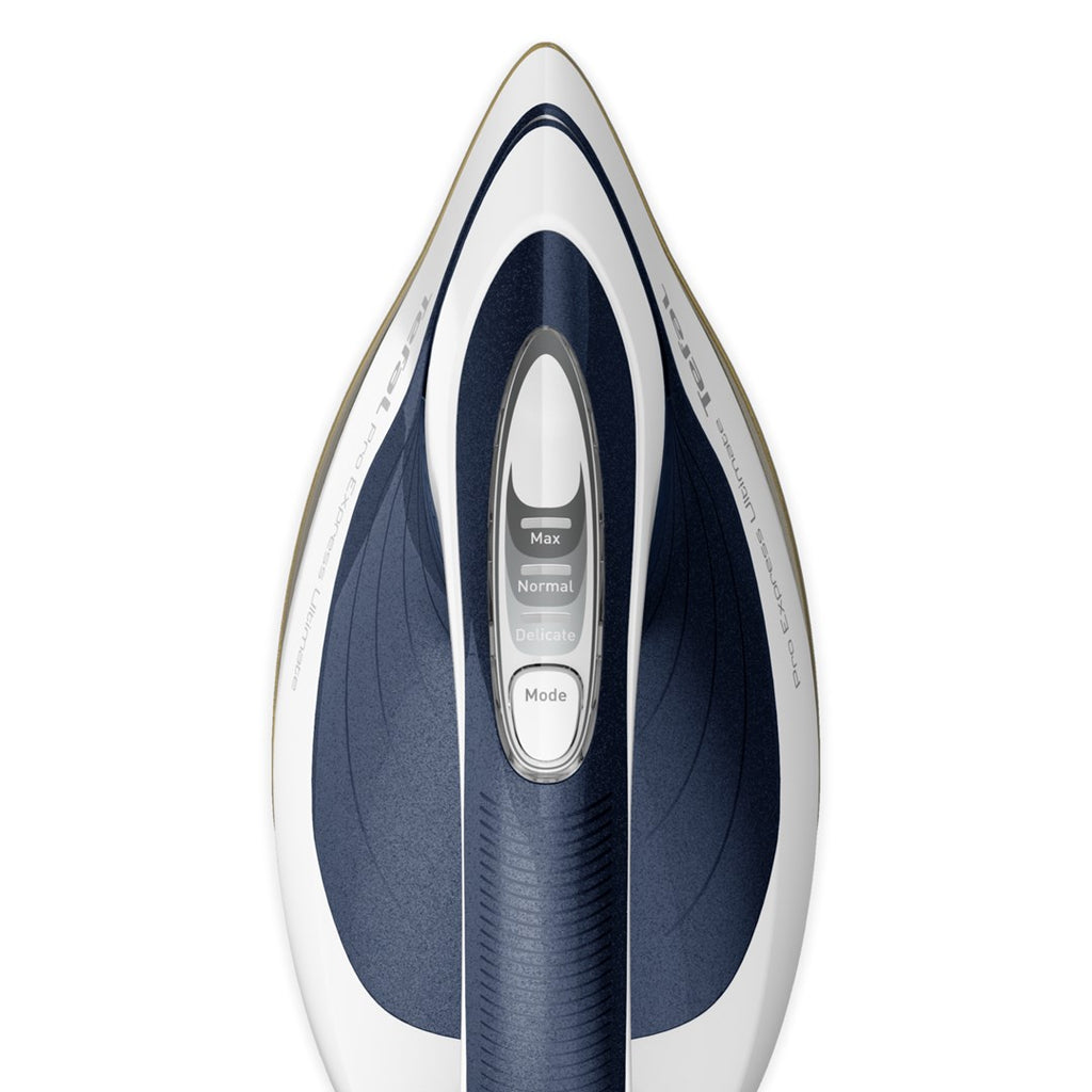 Tefal Pro Express Ultimate II GV9720 1.2 L Durilium Airglide Autoclean Ultra Thin soleplate Blue  White