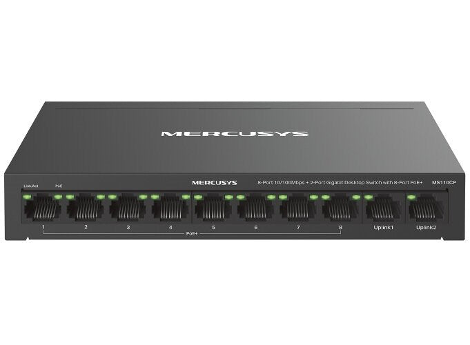 Mercusys MS110CP Network Switch PoE Support Black