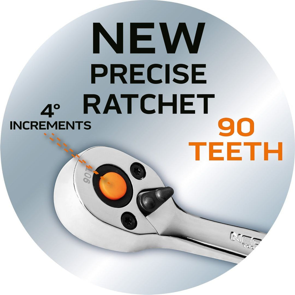 NEO TOOLS Socket Set 3/8 Inch 1070 g 10-020