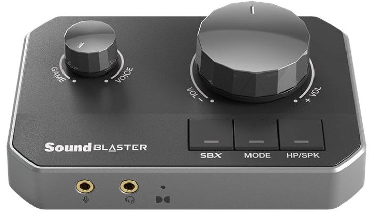 Creative Sound Blaster G8 USB Music Card - 32-bit Audio for Windows/Mac