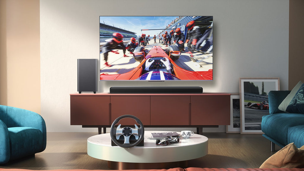 TCL Soundbar - S55HE - Dolby Atmos 2.1 - Wireless Subwoofer - Black