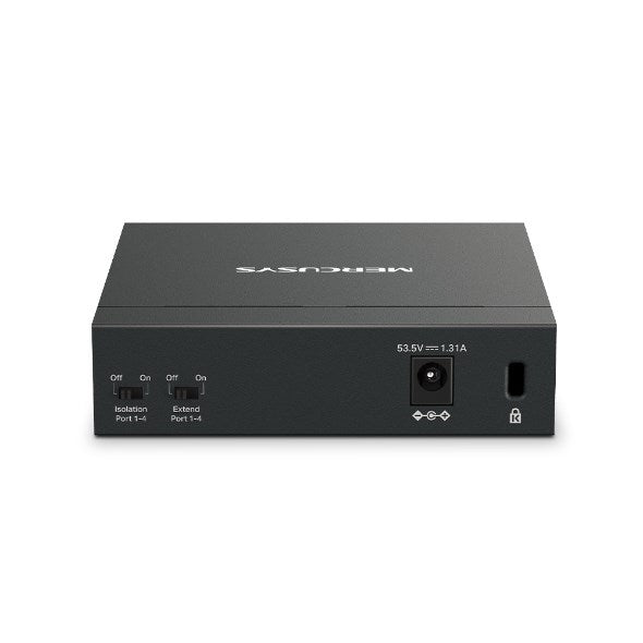 MERCUSYS Desktop Switch Gigabit 5 Ports 4 PoE 75.15 W MS105GP
