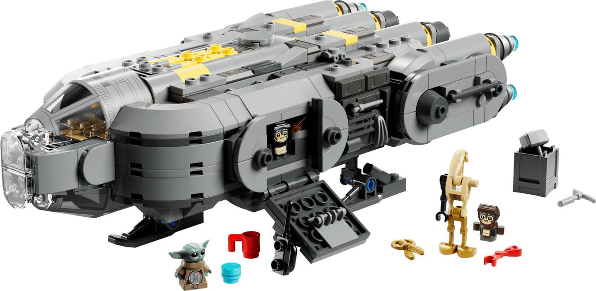 LEGO STAR WARS Anzellan Starship Building Set, 701 Elements, Model 75445