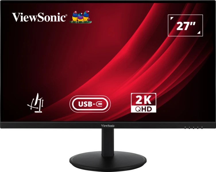 VIEWSONIC VG2709-2K-MHDU-2 27" Quad HD Monitor 2560 x 1440 Windows, Linux