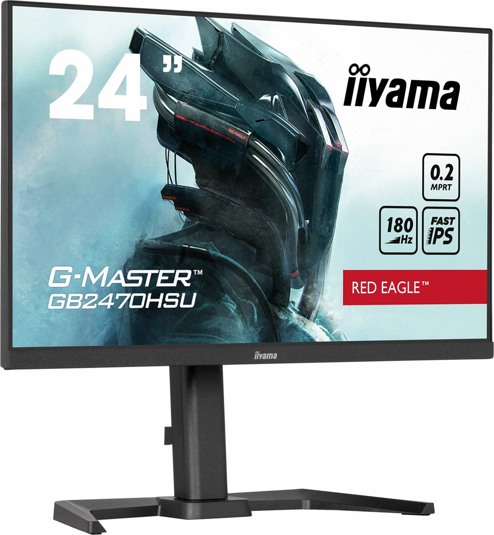iiyama G-MASTER GB2470HSU-B6 Monitor 60.5 cm (23.8") Full HD LCD Black