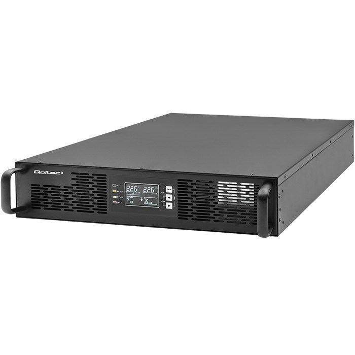 Qoltec UPS for RACK 3kVA 3000W LCD EPO USB Online