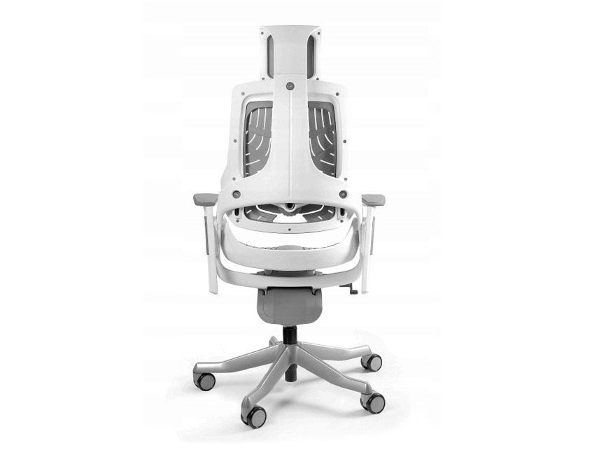 Wau TPE-8 office chair  grey/white elastomer