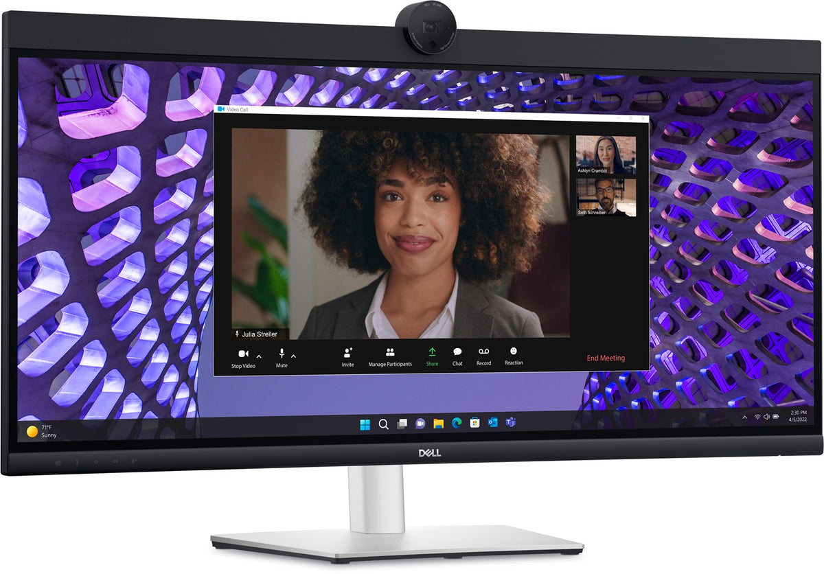 DELL P Series P3424WEB computer monitor 86.7 cm (34.1 ) 3440 x 1440 pixels Wide Quad HD LCD Black