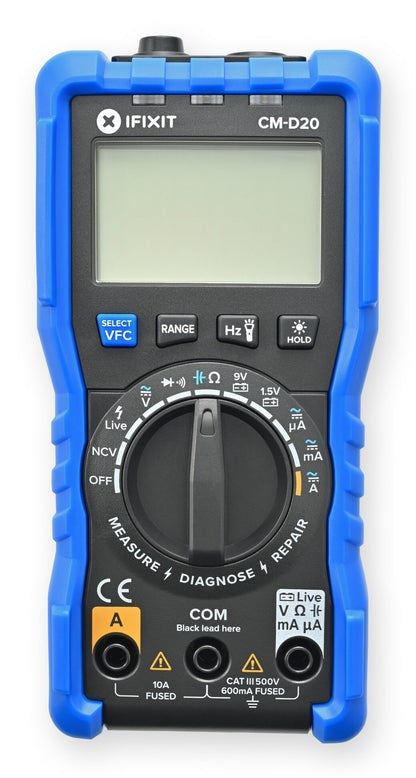 IFIXIT Digital Multimeter 330 g 181 mm x 50 mm x 95 mm Model IF145-035-8
