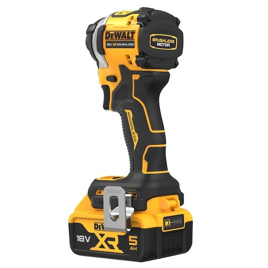 DeWALT Cordless Impact Driver 18V 205Nm Brushless DCF850P2T-QW 208nm 2x5AH