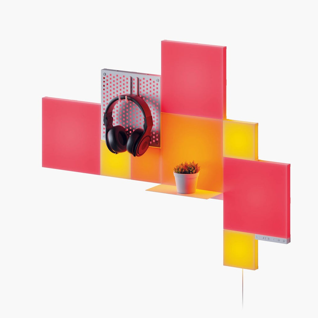 Nanoleaf Blocks Combo Starter Kit - 10 Wall-Mounted Light Panels