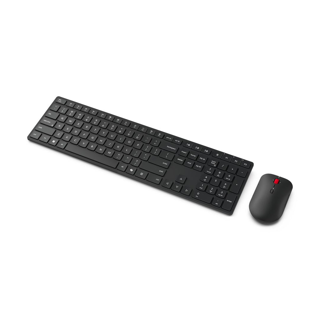 Lenovo Wireless Keyboard and Mouse Set 4X31S04848, 433.6 x 123.4 x 25.2 mm, Black