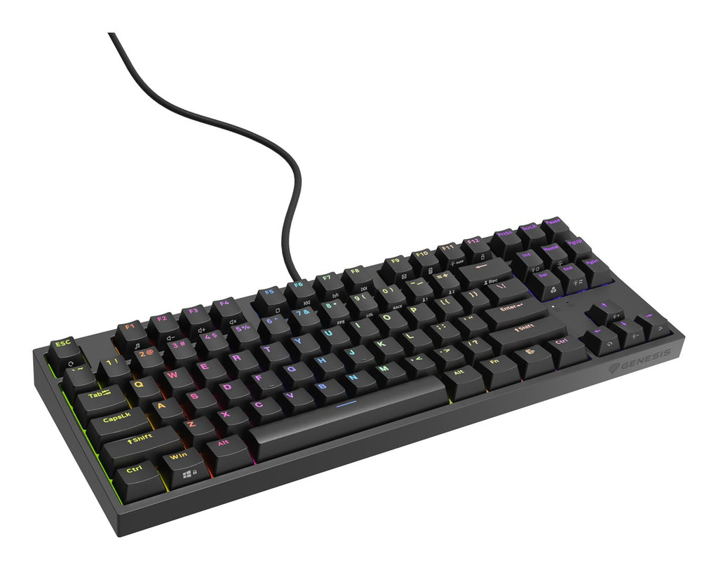 GENESIS Thor 404 TKL keyboard Gaming USB QWERTY US English Black