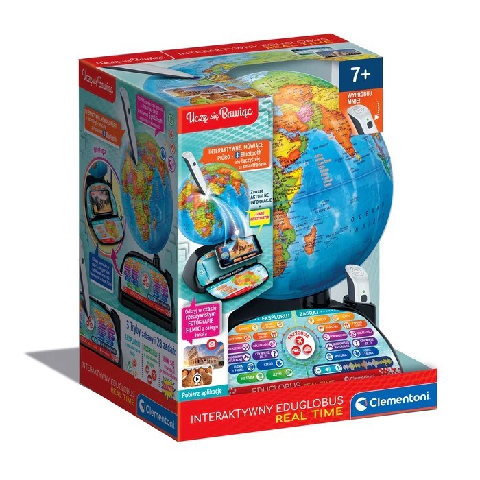 Clementoni Interactive Globe 50848 - Educational - 1705 g - 355x295x427 mm