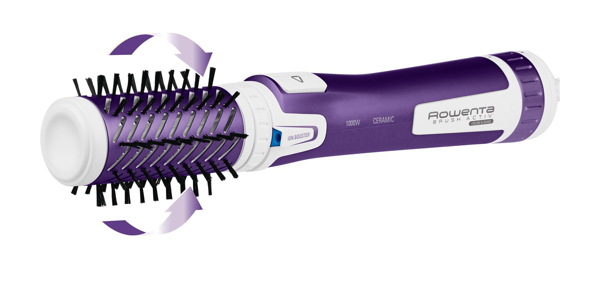 Rowenta CF9530 hair styling tool Hot air brush Steam Purple  White 1000 W 1.8 m