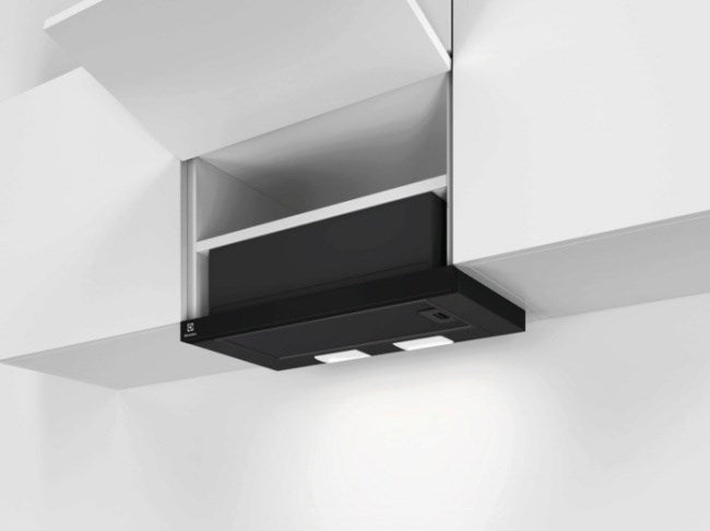 Electrolux Semi Built-In Cooker Hood Black 410 m³/h 640 mm 350 mm 215 mm Model LFP336K
