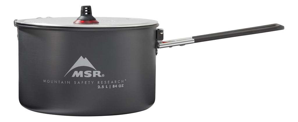 MSR 13231 Camping Cookware Pot 2.5 L Aluminium Grey