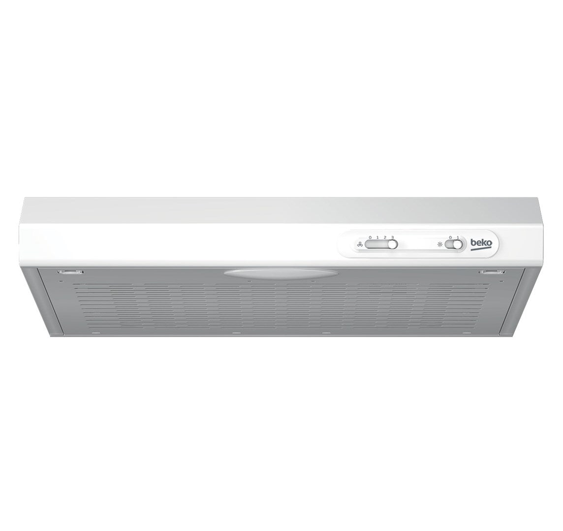 Beko Cooker Hood Wall-mounted White 125 m3/h CFB 5310 W