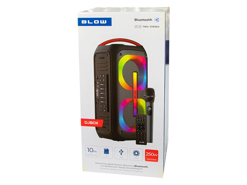 BLOW 30-392 Portable Bluetooth Speaker 7460 g 315 mm x 655 mm x 305 mm 30-392