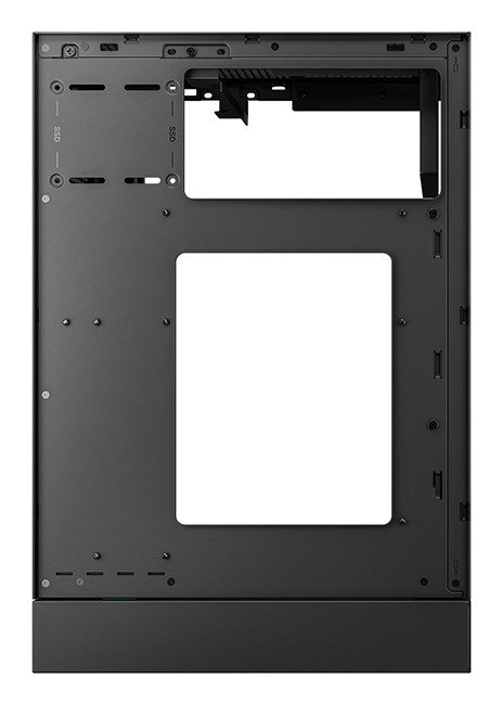 DeepCool CH170 PLUS Tower Black - Compact PC Case with Tempered Glass Panel
