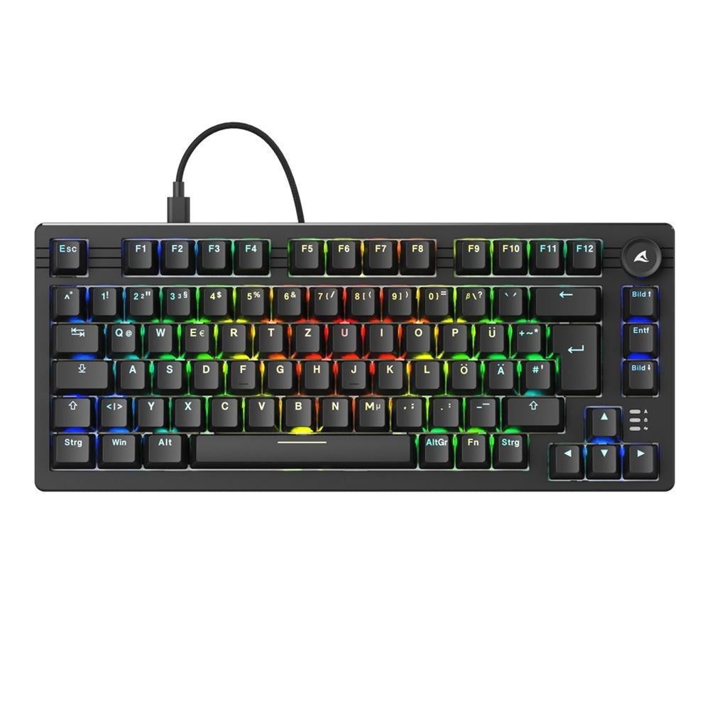 Sharkoon SGK25 - Gaming Keyboard Spacer - Black - DE