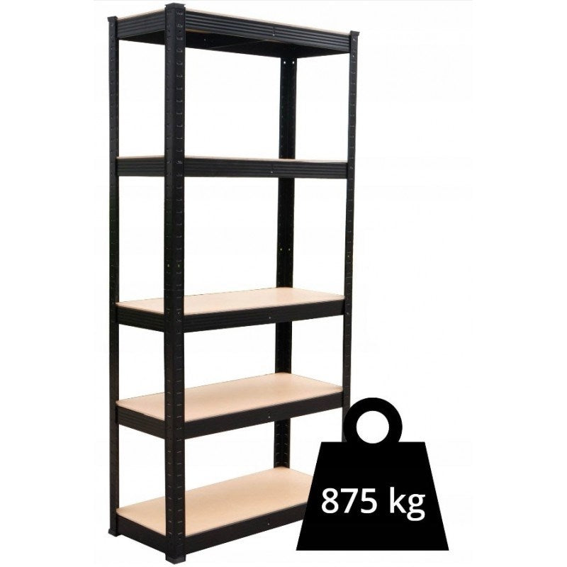 Topeshop REGAŁ P9040 Garden Tool Storage Rack Freestanding Galvanized Steel MDF
