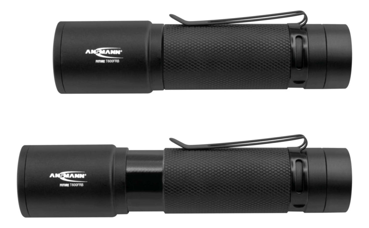 Ansmann T600FRB Black Hand flashlight LED