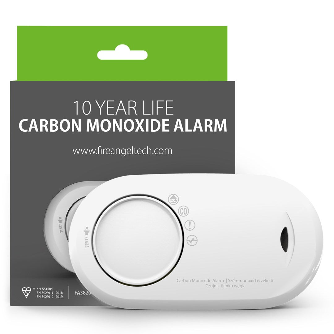 Carbon monoxide detector with built-in FA3820 battery