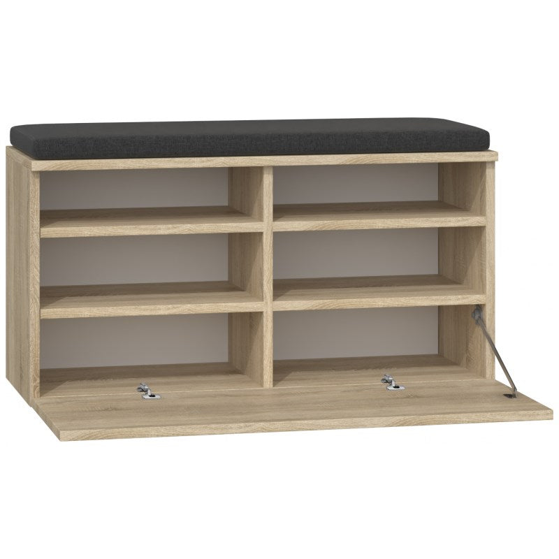 Topeshop RIVA Shoe Cabinet Closed Sonoma Oak Model RIVA